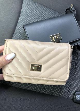 Міні сумочка primark бежева