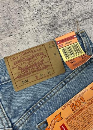 Джинси levi’s 501 вінтажні, нові4 фото