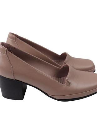 Туфли женские mario muzi капучино натуральная кожа, 38