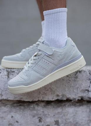 Чоловічі кросівки adidas forum low grey