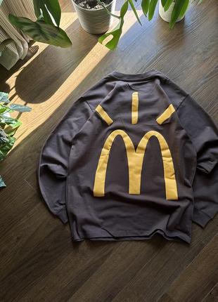 Cactus jack x mcdonalds travis scott vintage longsleeve t shirt футболка лонгслив тревіс скот stussy