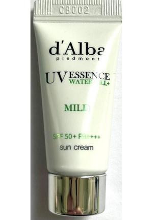 Солнцезащитный крем d'alba waterfull mild sun cream spf 50+pa+++, 5 мл