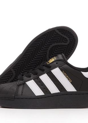 Кеди adidas superstar xlg black5 фото