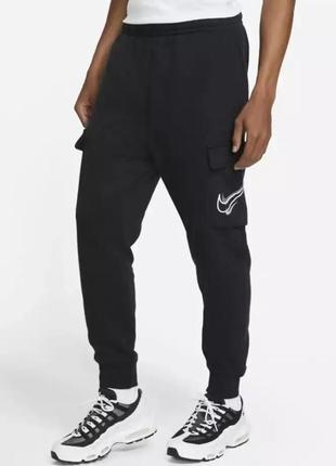 Nike m nsw sos flc cargo штаны