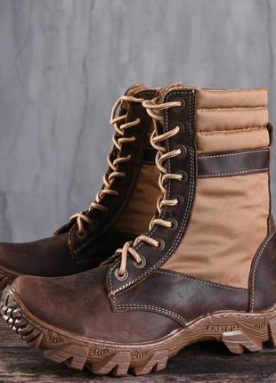 Берці тактичні зсу 6612 44 р 28,5 см коричневі