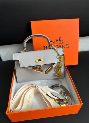 Сумка hermes Tandem Electric Blue Epsom Store Sellier Kelly