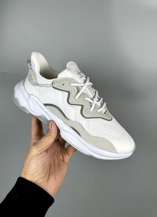 Кроссовки adidas ozweego white⚡️4 фото