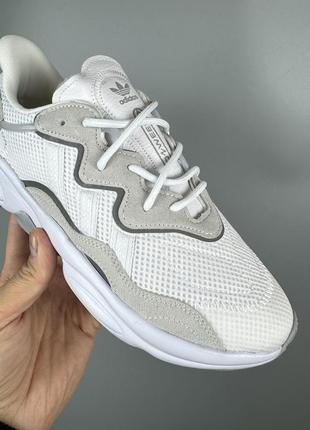 Кроссовки adidas ozweego white⚡️6 фото