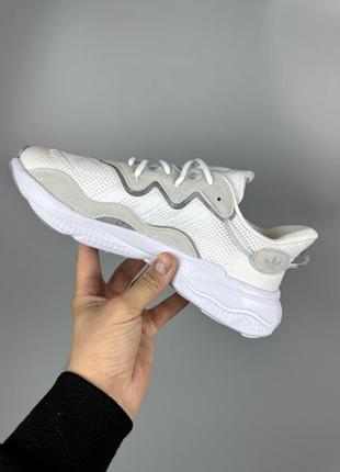 Кроссовки adidas ozweego white⚡️7 фото