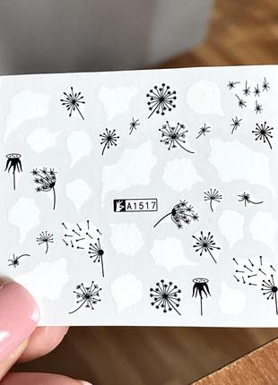 Водная наклейка-слайдер для маникюра