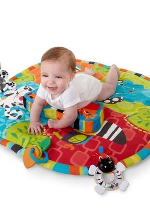 Розвиваючий килимок bright starts "spots & stripes safari"