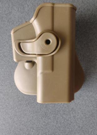 Кобура glock polymer pouch кобура автоматична поясна gk19 9/40