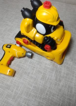 Іграшка-конструктор toy state бульдозер піт3 фото