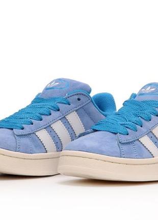 New 🔥 кросівки adidas campus blue4 фото