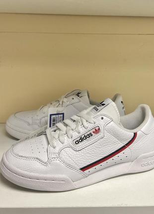 Жіночі кросівки кеди adidas continental шкіра якість9 фото