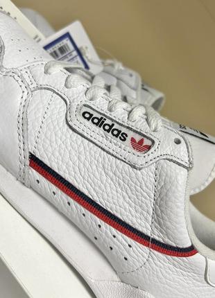 Жіночі кросівки кеди adidas continental шкіра якість4 фото