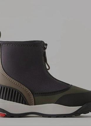 Детские демисезонные ботинки для мальчика zarа