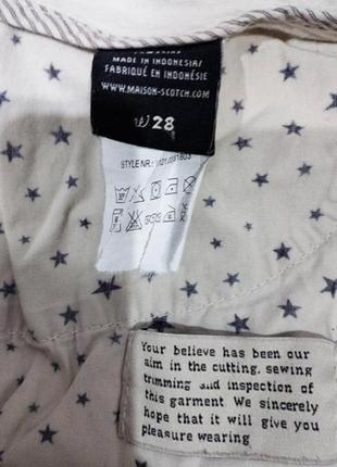 Комфортні короткі бавовняні шорти бренду з нідерландів  maison scotch5 фото