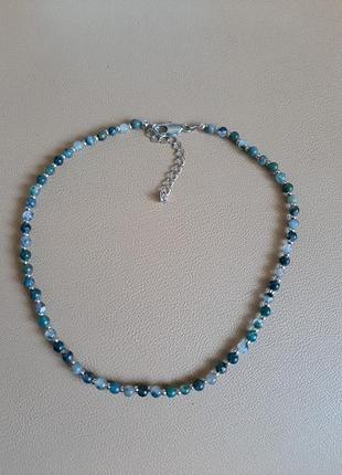 Моховий агат натуральний