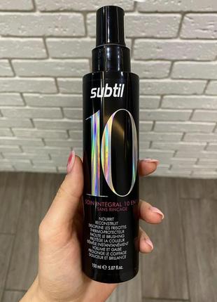 Комплексний догляд 10 для нормального та сухого волосся - ducastel subtil color lab hydra spray