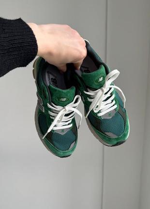 Мужские кроссовки new balance 2002r "forest green" m2002rhd4 фото