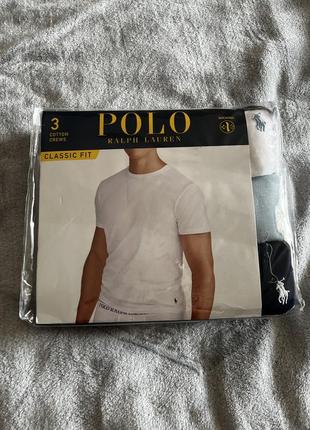 Футболка мужская набор футболок мужских polo ralph lauren😍