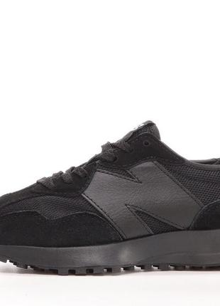 Кросівки new balance all black4 фото