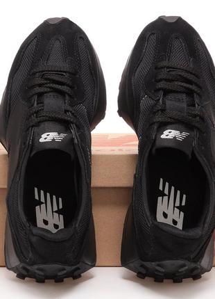 Кросівки new balance all black3 фото