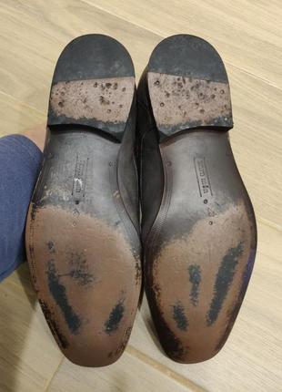 Акция 🎁 стильные кожаные туфли монки zara man серого цвета clarks geox8 фото