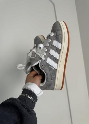 Жіночі кросівки adidas campus 00s grey/white4 фото