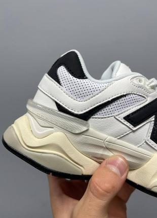 Кросівки new balance 9060 white black9 фото