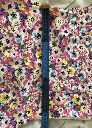 Платье h&amp;m в цветочный принт, размер xs/eur 345 фото