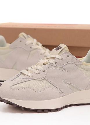 Кросівки new balance beige grey3 фото