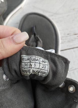 Открытые кеды вьетнамки сандали босоножки converse chuck tailor 36p. состояние отличное. стелька по точкам 23см5 фото
