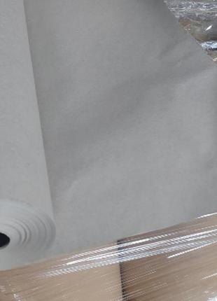 Упаковочная крафт бумага серая в рулоне 84 см*70 метров, пл. 70 г/м2