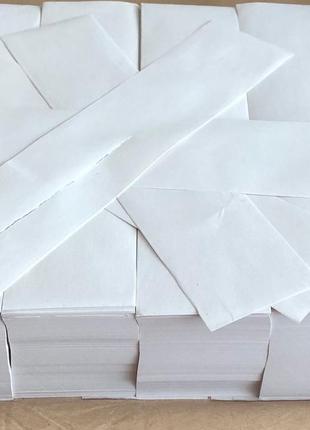 Газетная бумага в полосках 45 г/м2 размер полоски 10.5 см *30см