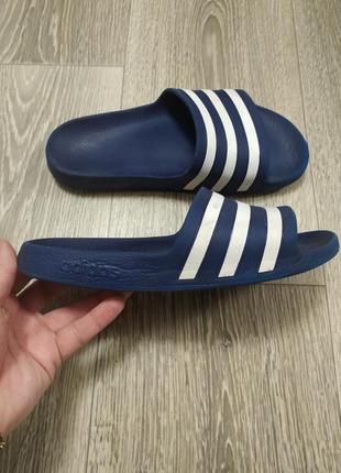 Оригинал шлепки шлёпанцы капці  тапки adidas 36p5 фото