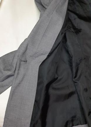 Сірий піджак жакет7 фото