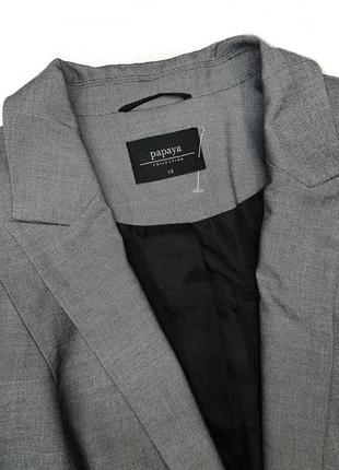 Серый пиджак жакет2 фото
