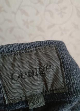 Батал мужские шорты большого размера george 58-66 г.4 фото