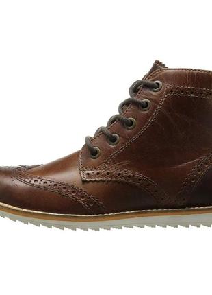 Кожаные ботинки crevo boardwalk chestnut leather размер 9 us/ 42 eu5 фото
