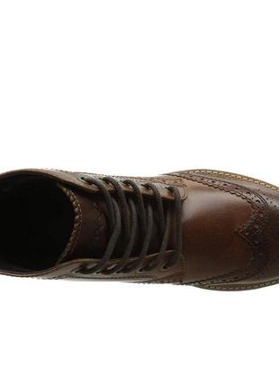 Кожаные ботинки crevo boardwalk chestnut leather размер 9 us/ 42 eu3 фото