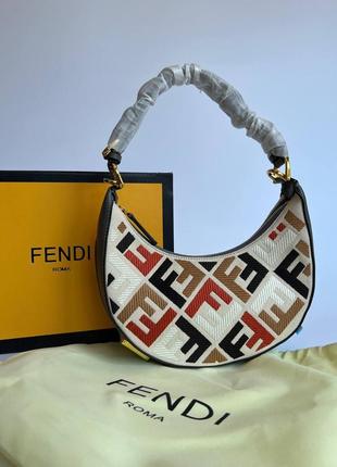 Сумка богата в стиле фенди fendi