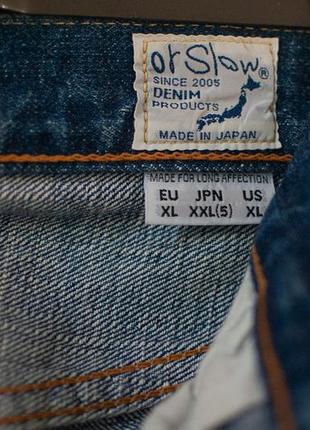 Новые японские джинсы orslow straight fit 105 selvedge9 фото