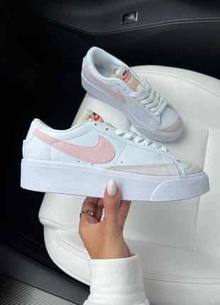 Жіночі кеди nike blazer low platform уцінка1 фото