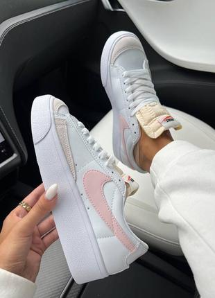 Жіночі кеди nike blazer low platform уцінка10 фото