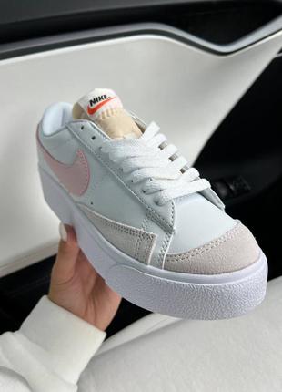 Жіночі кеди nike blazer low platform уцінка8 фото