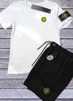 Літній костюм stone island1 фото