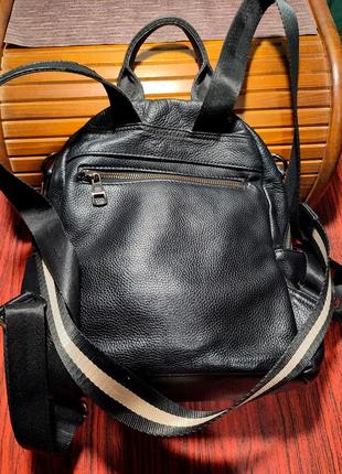 Кожаный рюкзак, натуральная кожа.3 фото