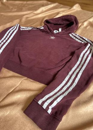 Укорочене худі adidas3 фото